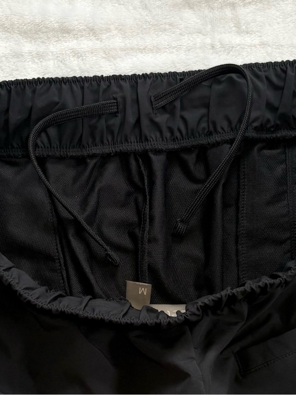 ZELLA Black Running Shorts Medium Zip Pocket Athletic Activewear - Picture 4 of 7